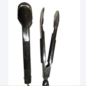 Farberware Classic Set of 2 Stainless Steel Head Tongs
